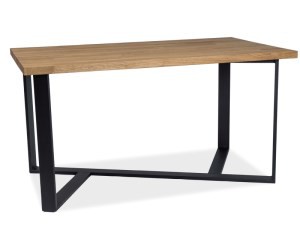 Стол обеденный Signal Bernardo LITY 180х90 дуб черный